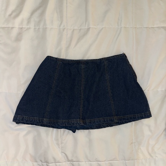 Princess Polly Dresses & Skirts - Princess Polly Dark Blue Mini Skirt